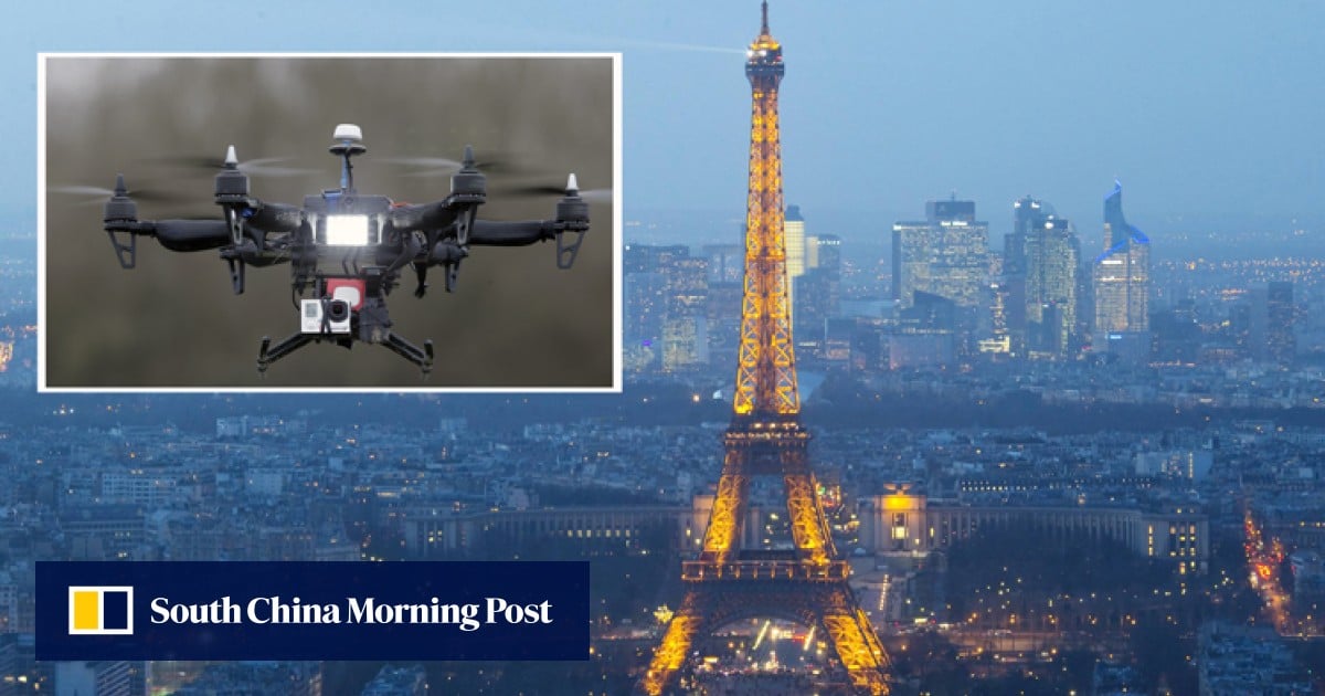 Drone in paris