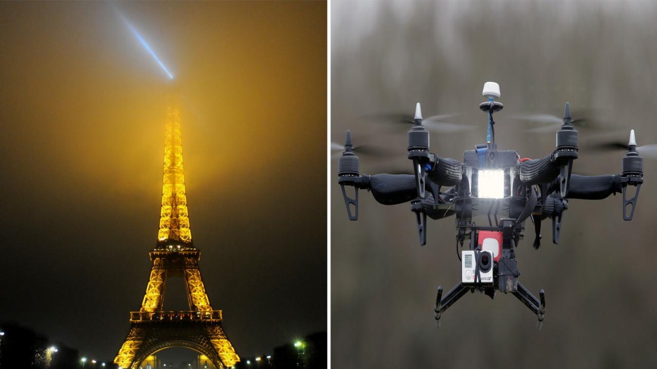 Drone in paris